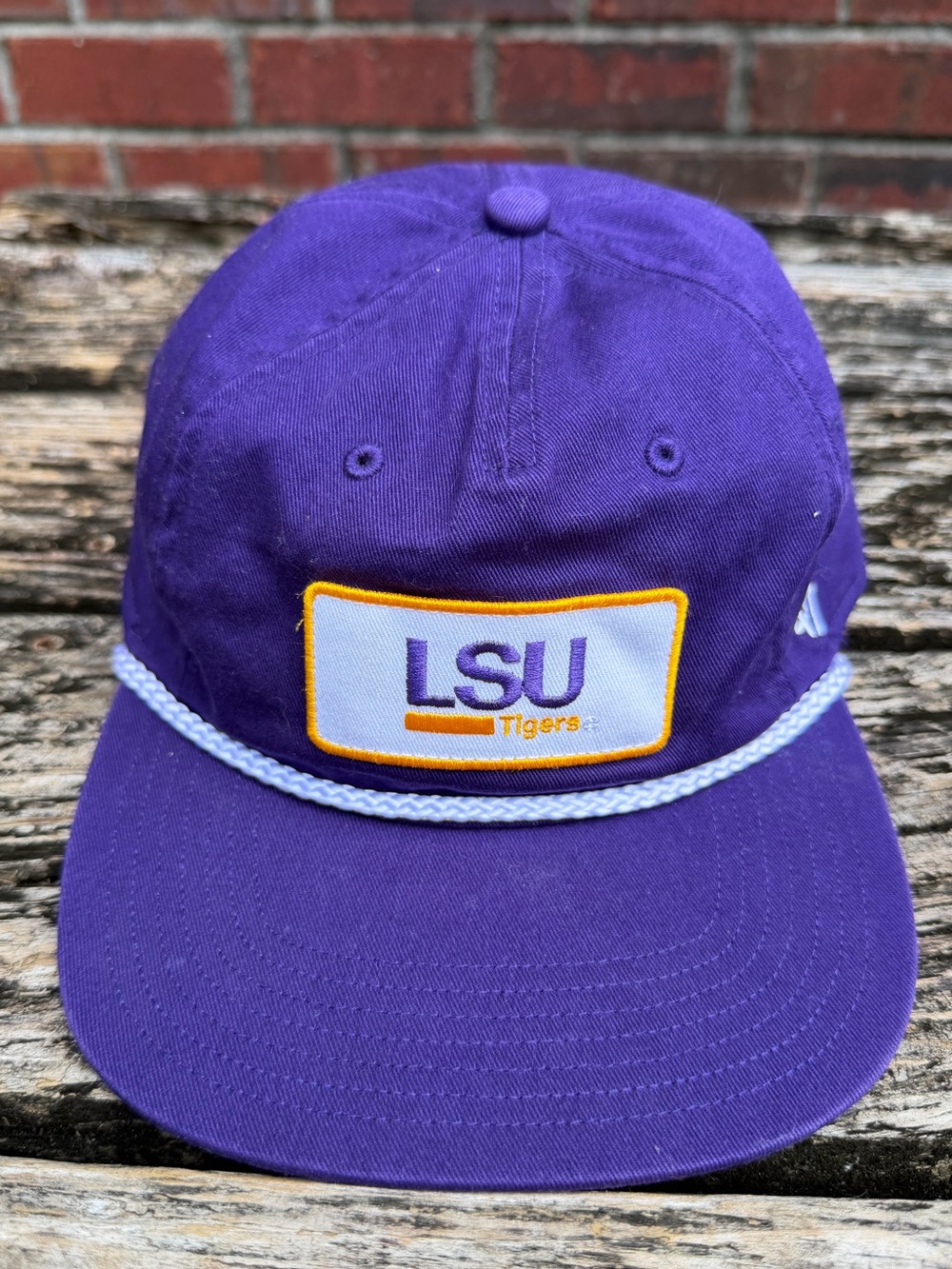 47 Brand LSU Tigers Purple Rope-Trim Hat Adjustable SnapBack Hat Cap BT1